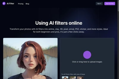 AI Filter - Transform your photos with filters preview